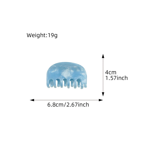 Wholesale Women's Handmade Acetic Acid Hair Clips Small Fresh Style