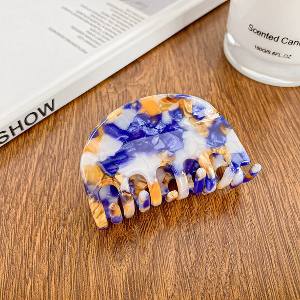 Wholesale Women's Handmade Acetic Acid Hair Clips Small Fresh Style