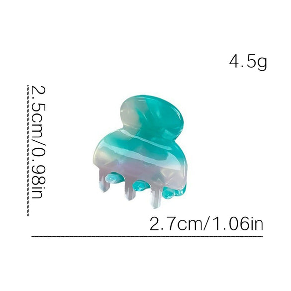 Wholesale Women's Handmade Acetic Acid Mini Top Hair Clips Kids And Women's Hair Accessories