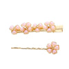 Wholesale Women's Handmade Acetic Acid Minimalist Plants Flowers Hair Clip Hair Accessories