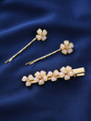 Wholesale Women's Handmade Acetic Acid Minimalist Plants Flowers Hair Clip Hair Accessories