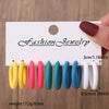 Wholesale Women's Handmade Acrylic Geometric Cshaped Earrings