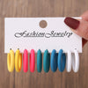 Wholesale Women's Handmade Acrylic Geometric Cshaped Earrings