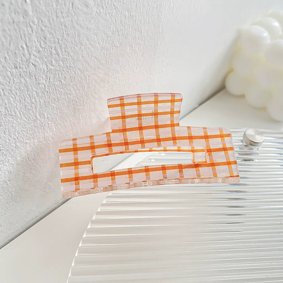 Wholesale Women's Handmade Acrylic Hair Grab Clip