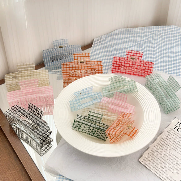 Wholesale Women's Handmade Acrylic Hair Grab Clip