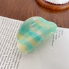 Wholesale Women's Handmade Acrylic Semicircle Geometric Hair Grab Clip