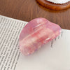 Wholesale Women's Handmade Acrylic Semicircle Geometric Hair Grab Clip