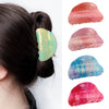 Wholesale Women's Handmade Acrylic Semicircle Geometric Hair Grab Clip
