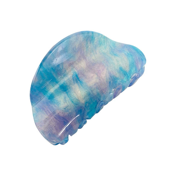 Wholesale Women's Handmade Acrylic Semicircle Geometric Hair Grab Clip