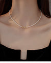 Wholesale Women's Handmade Bead And Pearl Necklace With Rhombus And Geometric Patterns