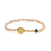 Wholesale Women's Handmade Beaded Bracelet With Artificial Crystal And Geometric Pattern In Retro Style