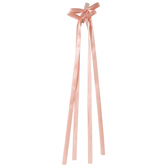 Wholesale Women's Handmade Cloth Duckbill Clip Hair Accessories Long Streamer Bow Hairpin Braided Hair Ribbon Headdress
