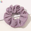 Wholesale Women's Handmade Cloth Hair Ring With Floral Plaid Pattern In Pastoral Style