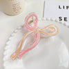 Wholesale Women's Handmade Colorful Oil Drop Bow Grip Hair Clip Hair Accessories