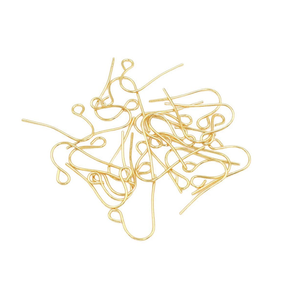 Wholesale Women's Handmade Copper Goldplated Versatile Minimalist Earrings