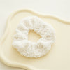 Wholesale Women's Handmade Fabric Teddy Velvet Elastic Hair Ring Headdress In Colorful Large Intestine Shape