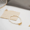 Wholesale Women's Handmade Freshwater Pearl Geometric Pattern Choker Necklace