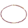 Wholesale Women's Handmade Geometric Artificial Crystal And Freshwater Pearl Clavicle Necklace