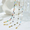 Wholesale Women's Handmade Geometric Stainless Steel Crystal Beaded Bracelet Jewelry