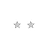 Wholesale Women's Handmade Geometric Star And Moon Earrings Copper Plated With Real Gold And Micro Inlaid Zircon