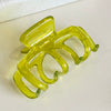 Wholesale Women's Handmade Highend Geometric Acetate Hair Clip