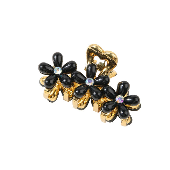 Wholesale Women's Handmade Imitation Pearl Plant Flower Hair Claw Hair Accessories