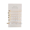 Wholesale Women's Handmade Imitation Pearl Side Clips