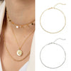 Wholesale Women's Handmade Ins Style Simple Elegant Geometric Ushaped 925 Sterling Silver Snake Bone Chain Necklace With Electroplating