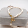 Wholesale Women's Handmade Minimalist Geometric Freshwater Pearl Bracelet