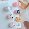 Wholesale Women's Handmade Mixed Materials Hair Accessories Cute Cartoon Bangs Side Clip Hairpin