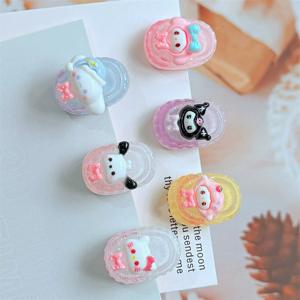 Wholesale Women's Handmade Mixed Materials Hair Accessories Cute Cartoon Bangs Side Clip Hairpin