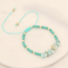Wholesale Women's Handmade Natural Stone Wave Pattern Original Design Bracelet