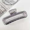Wholesale Women's Handmade Pc Hair Shark Clip With Handpainted Geometric Design