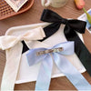 Wholesale Women's Handmade Polyester Fiber Hair Clips Shark Bow Shape Hair Accessories