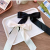 Wholesale Women's Handmade Polyester Fiber Hair Clips Shark Bow Shape Hair Accessories