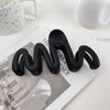 Wholesale Women's Handmade Ps Material Elegant Pumpkin Shape Hair Grab Clip Hair Accessories