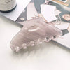 Wholesale Women's Handmade Pvc Allmatch Geometric Hair Clips Accessories