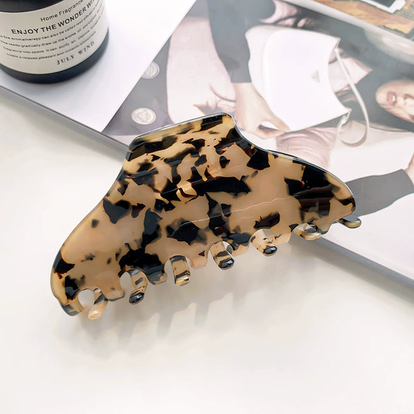 Wholesale Women's Handmade Pvc Allmatch Geometric Hair Clips Accessories