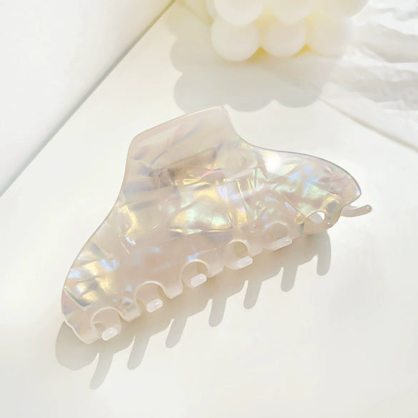Wholesale Women's Handmade Pvc Allmatch Geometric Hair Clips Accessories