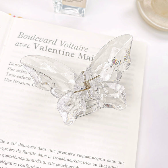 Wholesale Women's Handmade Resin Butterfly Hair Clip Hair Accessories