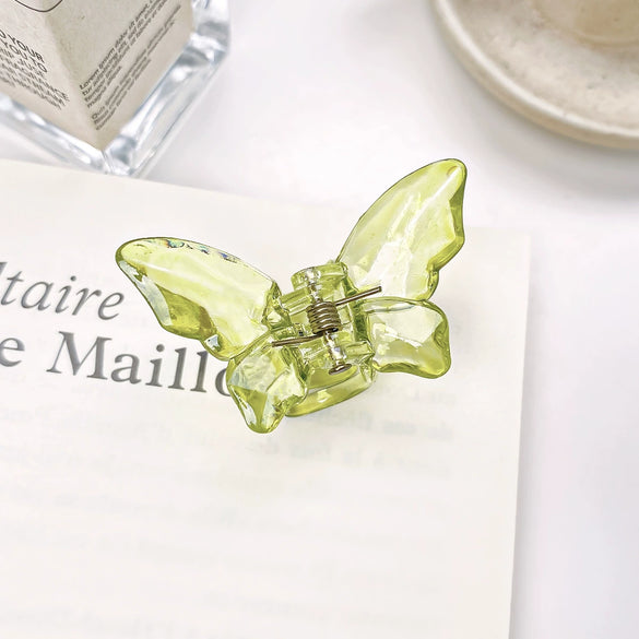Wholesale Women's Handmade Resin Butterfly Hair Clip Hair Accessories