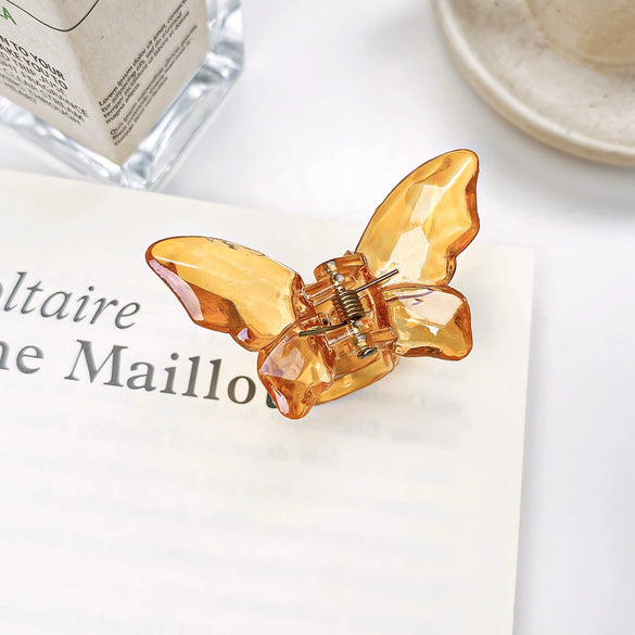 Wholesale Women's Handmade Resin Butterfly Hair Clip Hair Accessories