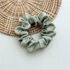 Wholesale Women's Handmade Satin Solid Color High Elastic Large Intestine Hair Band Hair Rope