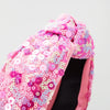 Wholesale Women's Handmade Sequins Geometric Hair Hoop Headband Hair Accessories