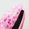 Wholesale Women's Handmade Sequins Geometric Hair Hoop Headband Hair Accessories