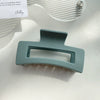 Wholesale Women's Handmade Simple Geometric Thickened Pc Material Grip Hair Clip