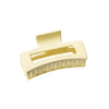 Wholesale Women's Handmade Simple Geometric Thickened Pc Material Grip Hair Clip