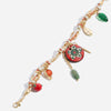Wholesale Women's Handwoven Copper Geometric Casual Style Bracelets With Electroplating