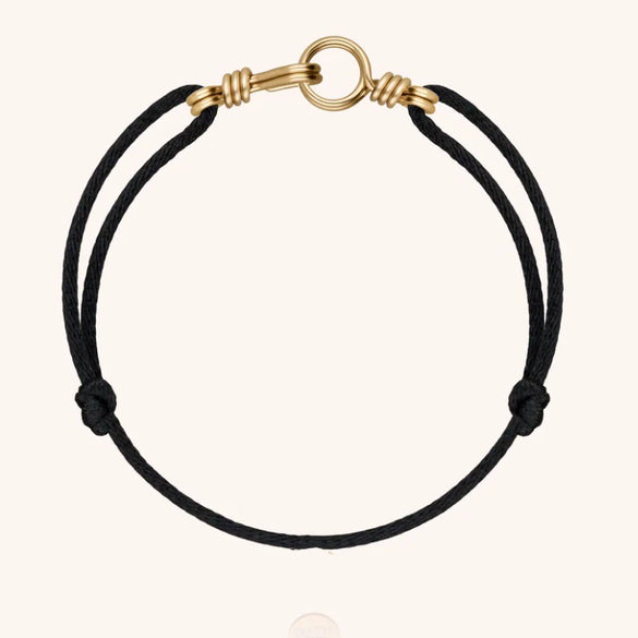 Wholesale Women's Handwoven Rope Copper Electroplated Heart Shape Wave Ring Love Bracelet Light Luxury Style