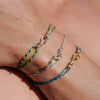 Wholesale Women's Handwoven Rope Copper Electroplated Heart Shape Wave Ring Love Bracelet Light Luxury Style